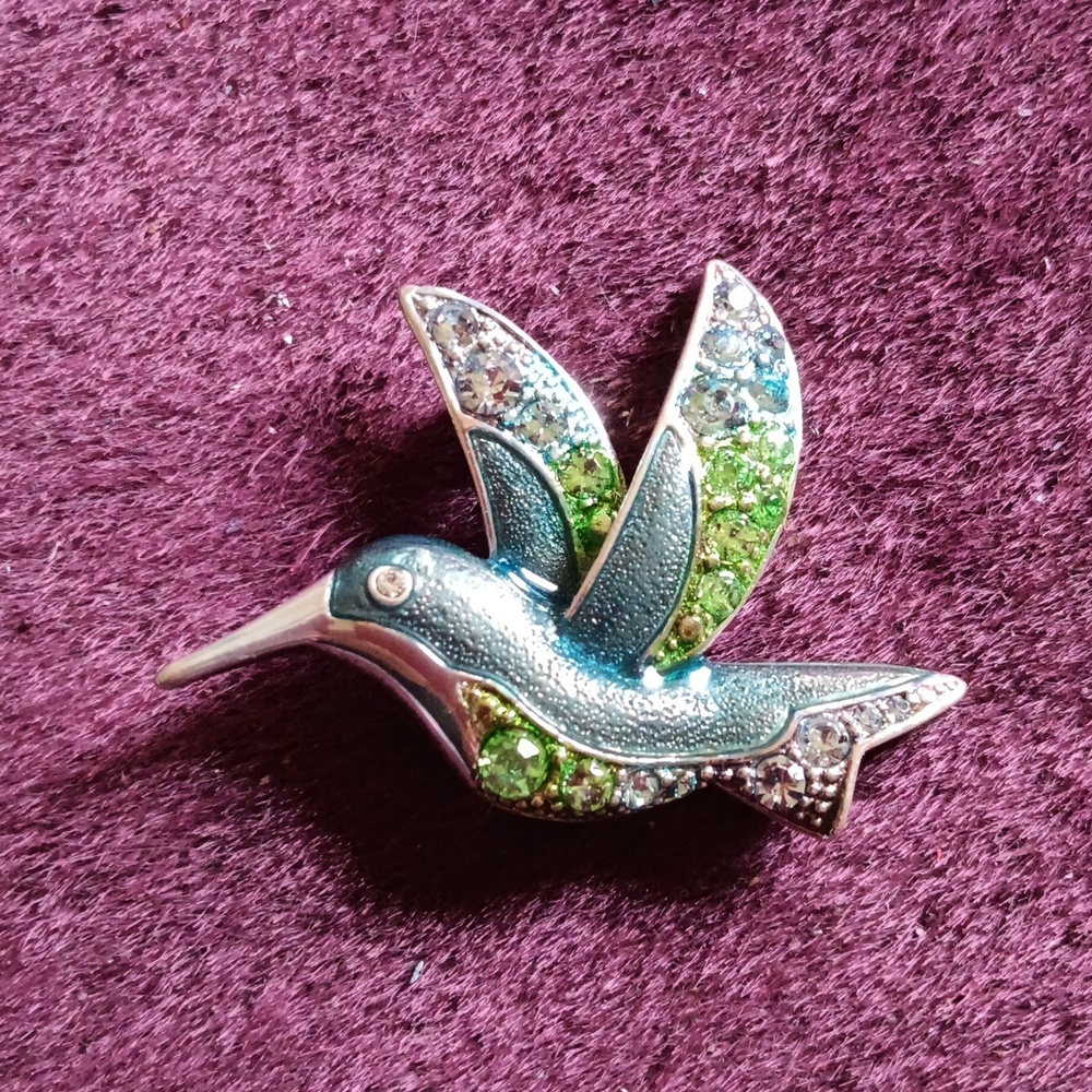 Vintage Hummingbird brooch